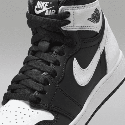 Air Jordan 1 High OG "Black & White" Big Kids' Shoes