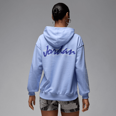 Sudadera con gorro sin cierre para mujer Jordan Brooklyn Fleece