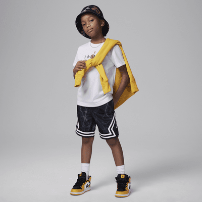 Jordan Dri-FIT MJ Diamond Little Kids' Printed Shorts. Nike.com