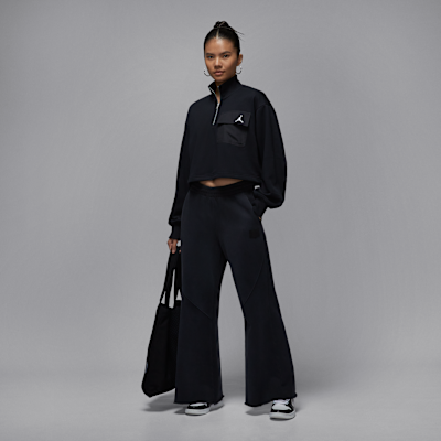 ジョーダン ブルックリン フリース ウィメンズ 1/4ジップ ハイク マイク トップス