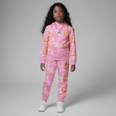 Jordan Younger Kids' Essentials Printed Fleece Hoodie and Trousers Set