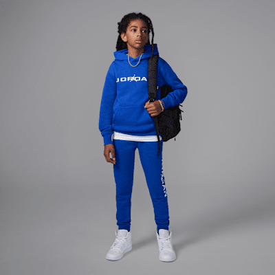 Sudadera con gorro sin cierre Baseline para niños talla grande Jordan