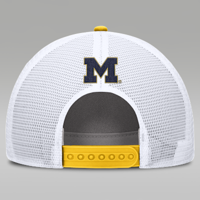 Michigan On-Field Rise Men's Jordan Brand College Trucker Adjustable Hat