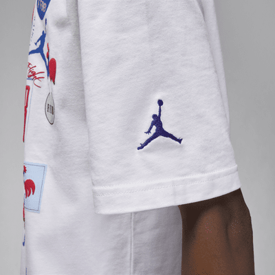 Jordan Sport x Fédération Française de Basketball férfipóló