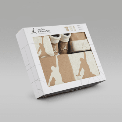 Confezione in 5 pezzi Jordan 5-Piece Core Gift Set – Bebè