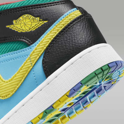 Air Jordan 1 Mid Sneaker School Older Kids' Shoes