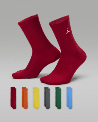 Детские носки Jordan Everyday Essentials Big Kids' Ankle Socks (6 Pairs)