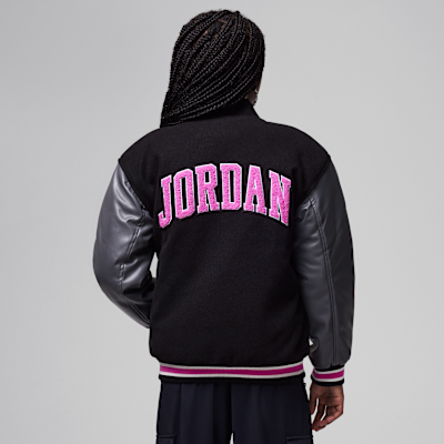 Chamarra universitaria para niños talla grande Jordan