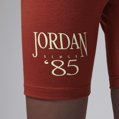 Jordan Brooklyn Mini Me Bike Shorts Set für jüngere Kinder