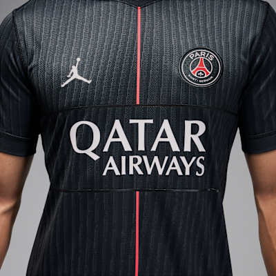 Paris Saint-Germain 2025/26 Stadium (fjärdeställ) Fotbollströja Jordan Dri-FIT Replica för män