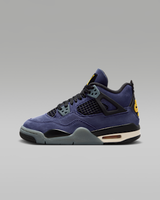 Детские кроссовки Air Jordan 4 Retro "Imperial Purple" Big Kids'