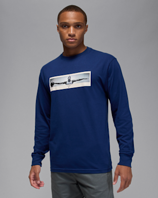 Мужская футболка Jordan Long-Sleeve Crew-Neck