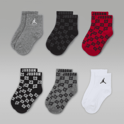 Jordan Baby/Toddler Socks (6 Pairs)