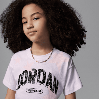 Jordan Little Kids' Six Flowers T-Shirt