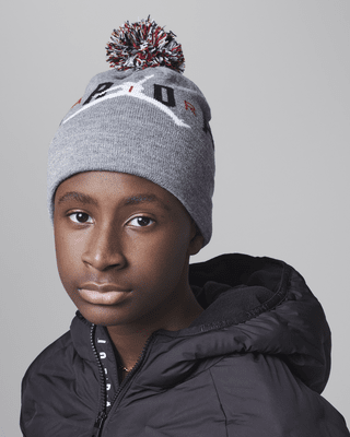 Детские  Jordan Pom Beanie Set Big Kids 2-Piece Set