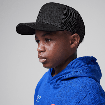 Jordan Big Kids' Metal Jumpman Trucker Hat