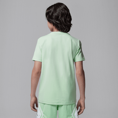 Playera de deporte con gráfico para niños talla grande Jordan Dri-FIT