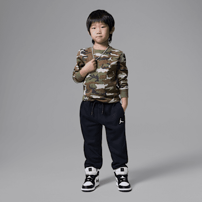 Pants para niños talla pequeña Jordan MJ Brooklyn French Terry Essentials