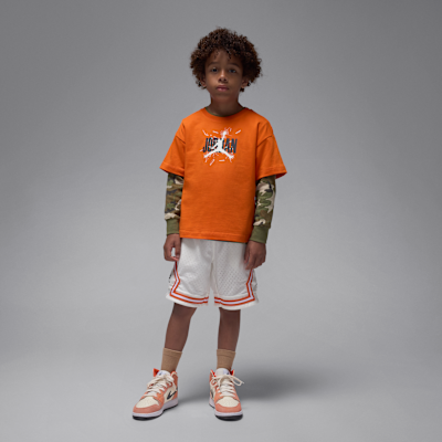 Playera '85 Shatter para niños talla pequeña Jordan