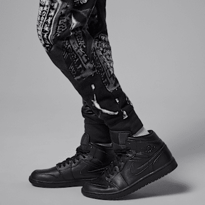 Pants de tejido Fleece estampados para niños talla grande Jordan MVP