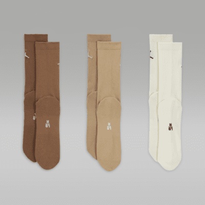 Jordan Everyday Crew Socks (3 pairs)