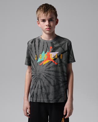 Детская футболка Jordan Big Kids' Geo Tie Dye