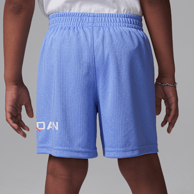 Conjunto de 2 piezas de shorts de malla Baseline para niños talla pequeña Jordan
