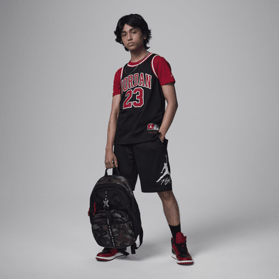 Shorts Dri-FIT Baseline para niños talla grande Jordan MJ Essentials