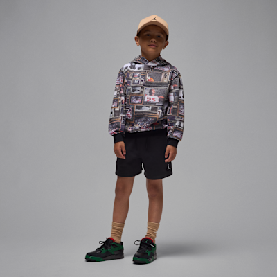 Jordan Little Kids' Brooklyn Printed French Terry Pullover Hoodie