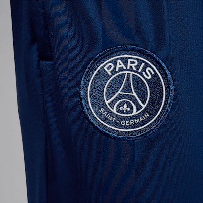 Stickade fotbollsbyxor Paris Saint-Germain Strike (fjärdeställ) Jordan Dri-FIT för män