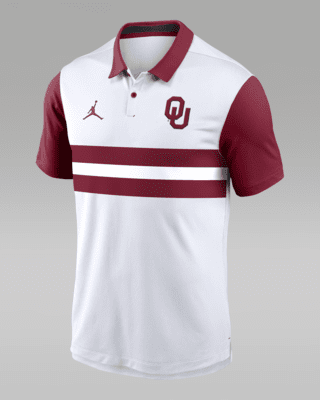 Мужские  Oklahoma Sooners Primetime Campus Vapor Jordan Dri-FIT College Polo