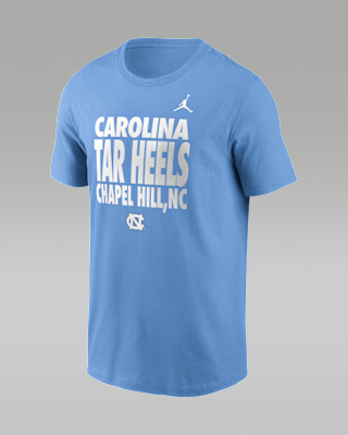 Мужская футболка North Carolina Sideline Slogan Jordan Brand Dri-FIT College Long-Sleeve