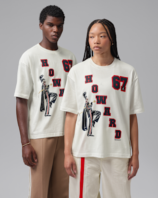 Мужская футболка Jordan Flight x Howard University Oversized