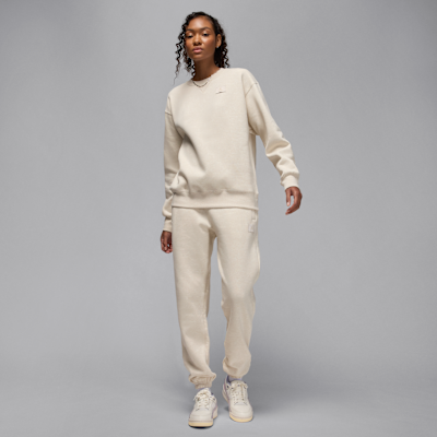 Jordan Flight Fleece sweatshirt met ronde hals voor dames