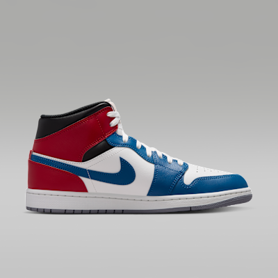 Jordan Air Jordan 1 Mid Erkek Ayakkabısı görsel 3
