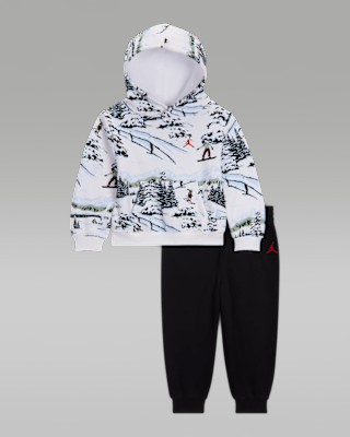 Детские  Jordan Brooklyn Fleece Baby (12-24M) 2-Piece Holiday Set
