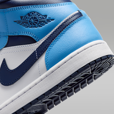 Jordan Air Jordan 1 Mid Erkek Ayakkabısı görsel 8