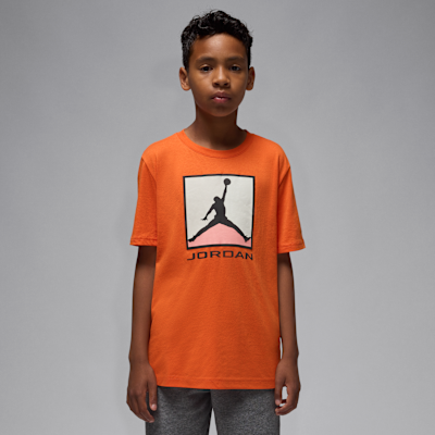 Jordan Flight Essentials Older Kids' Boxed Logo 3.0 T-Shirt