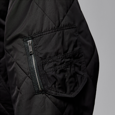 조던 플라이트 여성 퀼트 레니게이드 재킷