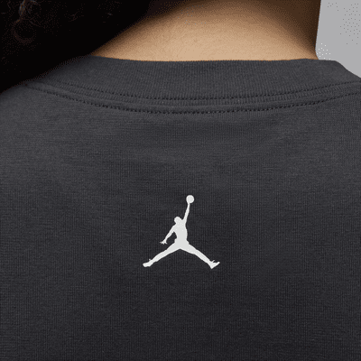 T-shirt folgada com grafismo Jordan para mulher