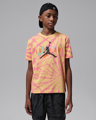 Детская футболка Jordan Big Kids' Geo Tie Dye