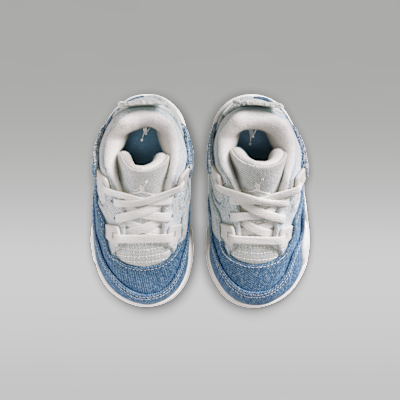 Jordan 4 Retro "Worn Blue" Baby/Toddler Shoes