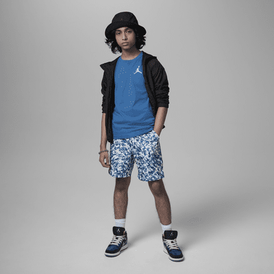 Jordan Jumpman Air Embroidered Tee Big Kids' T-Shirt