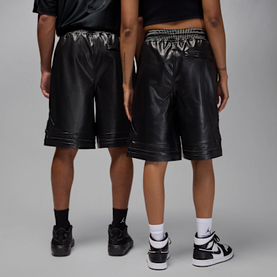Air Jordan Men's Faux Leather Shorts