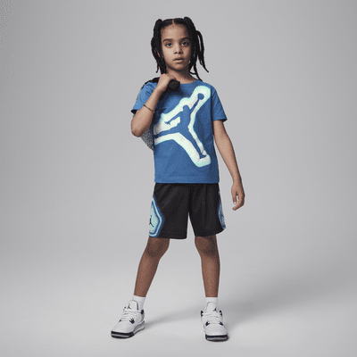 Conjunto de shorts para niños talla pequeña Jordan Air Heat Map