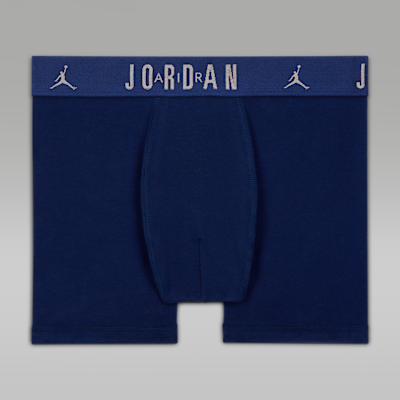 Βαμβακερό μποξεράκι Flight Jordan για μεγάλα παιδιά (τρία τεμάχια)