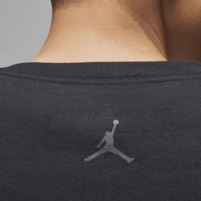 Jordan 女款超短版長袖圖樣 T 恤