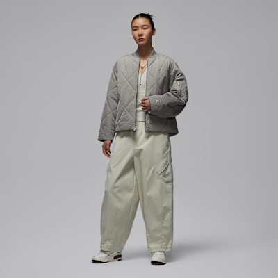 조던 플라이트 여성 퀼트 레니게이드 재킷