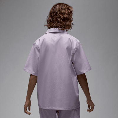 Playera de manga corta de tejido Woven para mujer Jordan