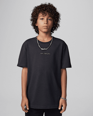 Детская футболка Air Jordan Big Kids' Embroidered